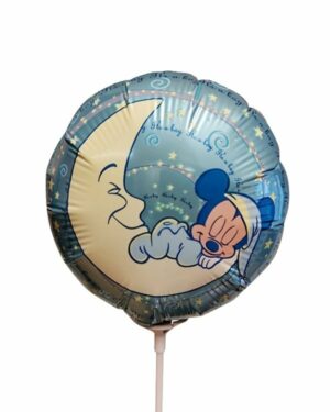 Folieballong: Mikke Mus - It's a Boy - Liten