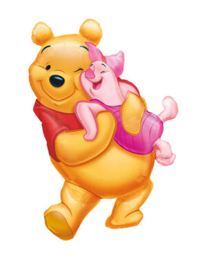 Folieballong: Ole Brumm & Nasse Nøff - 81cm