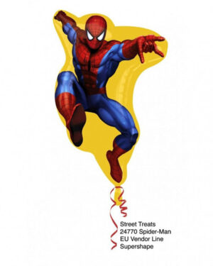 Folieballong: Spiderman - 67 x 49cm