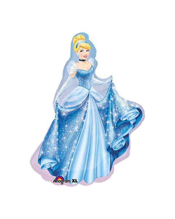 Folieballong: Askepott - 71 x 84cm