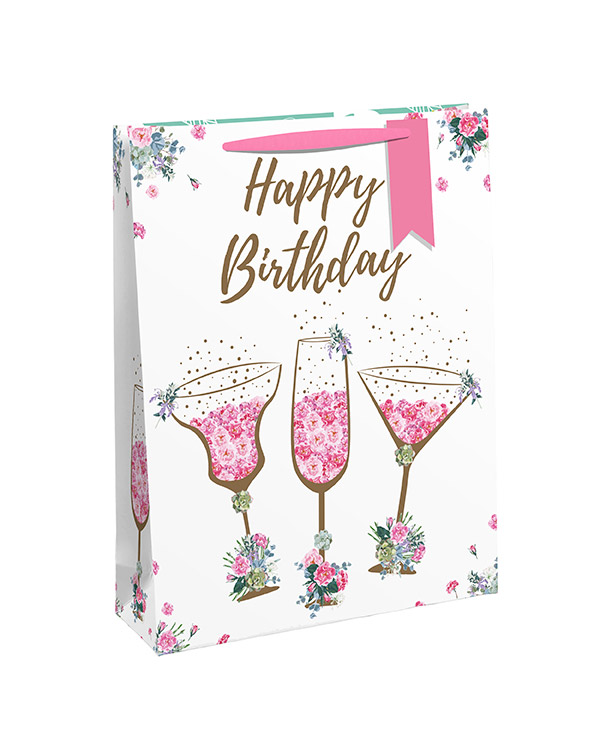 Gavepose: "Happy Birthday" - Cocktail - Medium