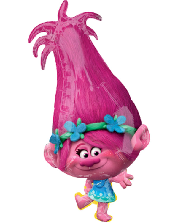 Folieballong: Trolls - Poppy - 78cm