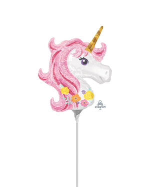 Folieballong: Magisk Enhjørning - 22 x 25cm
