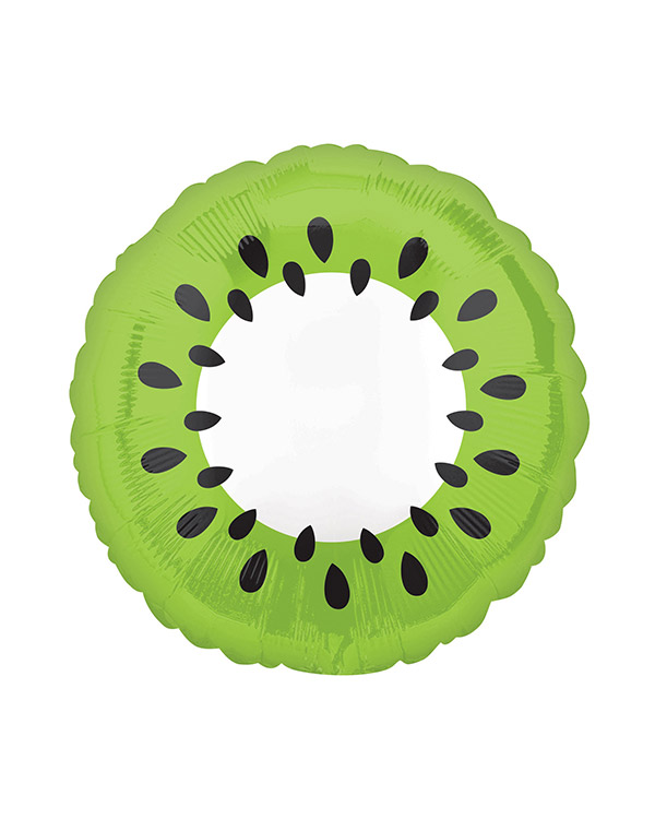 Folieballong: Tropisk Kiwi - 43cm