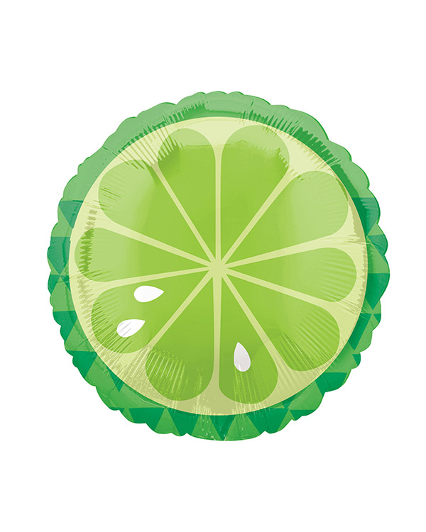 Folieballong: Tropisk Lime - 43cm