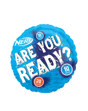 Folieballong: Nerf - 45cm