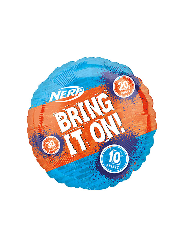Folieballong: Nerf - 71 x 71cm