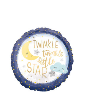 Folieballong: "Twinkle Twinkle Little Star" - 43cm