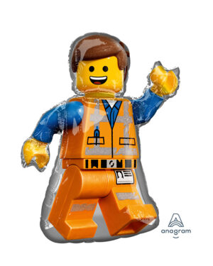 Folieballong: Lego - Lego Movie 2 - Emmet - 60 x 81cm