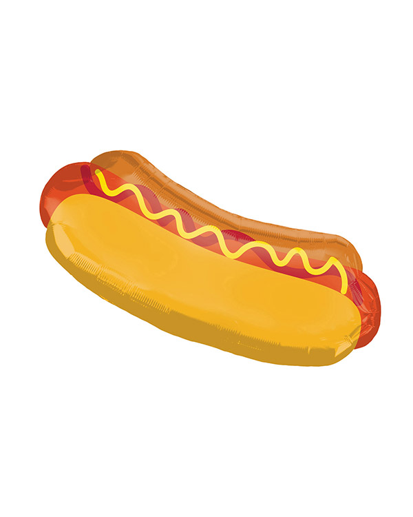 Folieballong: Pølse - 83 x 38cm - Bilde 2