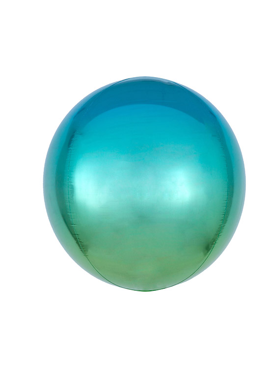 Blå & Grønn (Ombre) 2