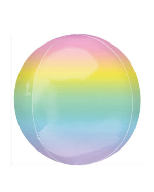 Orbz / Speilballong: Pastel Ombre - 38 x 40cm