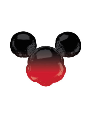 Folieballong: Mikke Mus Ombre - 68 x 53cm