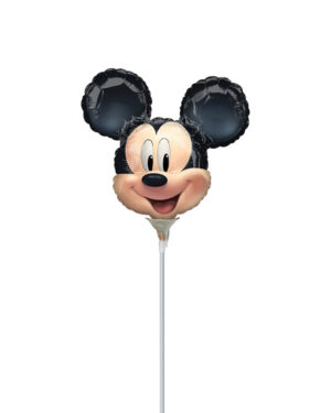 Folieballong: Mikke Mus Hode - Liten størrelse