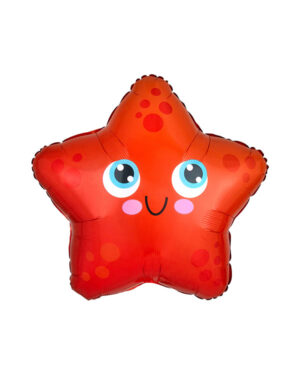 Folieballong: Stjernefisk - 43cm