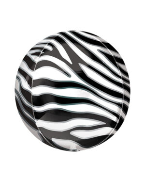 Orbz: Zebra print - 38 x 40cm