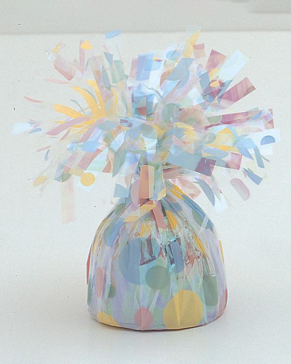 Ballongvekt: Folie - Pastel Prikker - 175g