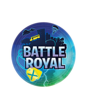 Tallerkener (8stk): "Battle Royal" - 22,8cm