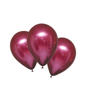 Lateksballonger (6stk): Satin Luxe Pomegranate - 27,5cm