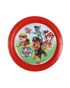 Tallerkener (18stk): Paw Patrol - 23cm