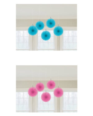 Vifte (5stk): Flere farger - 15,2cm