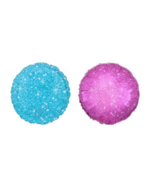 Folieballong: Sirkel - Glitrende - 45cm