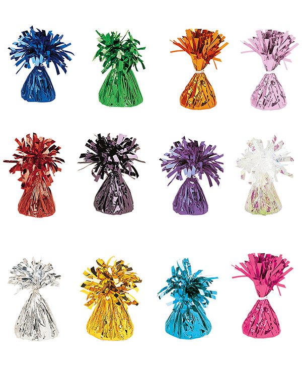 Ballongvekt: Folie - Flere farger - 170g