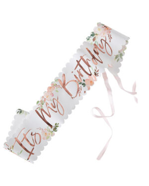 Ordensbånd / Sash: "It's My Birthday"