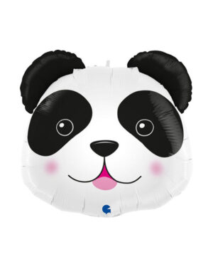Folieballong: Panda Hode - 74cm