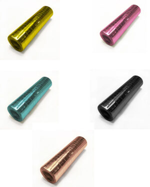 Serpentiner: Flere farger (Metallic) - 400cm