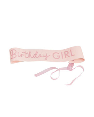 Ordensbånd / Sash: "Birthday Girl"