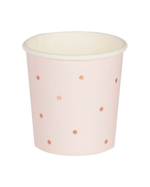 Shotteglass (10stk): Rosegull - 6 x 5,5cm