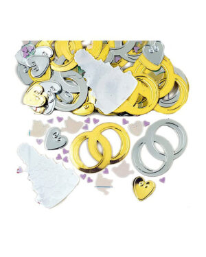 Konfetti: Bryllupsklokker / Bridal Bells - 14g