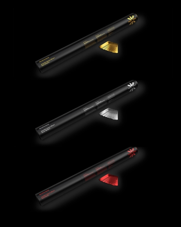 Konfettikanon: Flere farger - 50cm