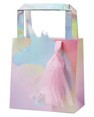 Godtepose (5stk): Enhjørning - Iriserende