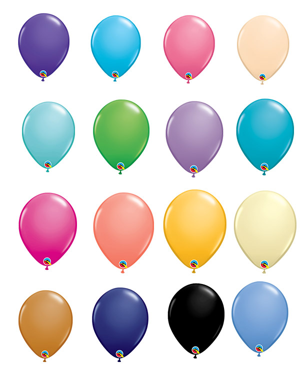 Lateksballonger (100stk): Flere farger (Fashion Tone) - 28cm