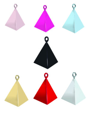 Ballongvekt: Pyramide - Flere farger - 110g