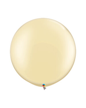Lateksballonger (2stk): Pearl Ivory - 76cm