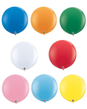 Lateksballonger (2stk): Flere farger (Standard) - 91cm