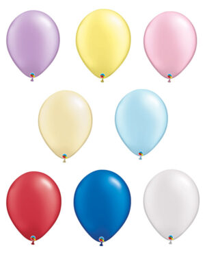 Lateksballonger (50stk): Flere farger (Pearl Tone) - 41cm