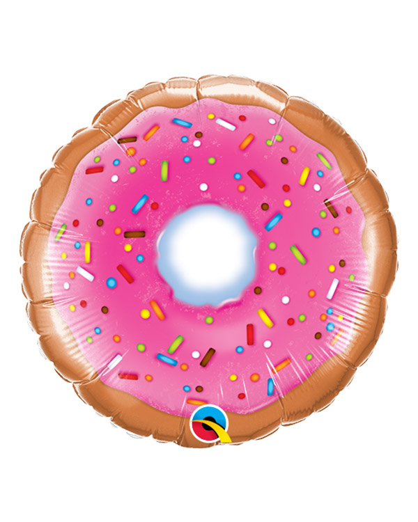 Folieballong: Donut - 23cm