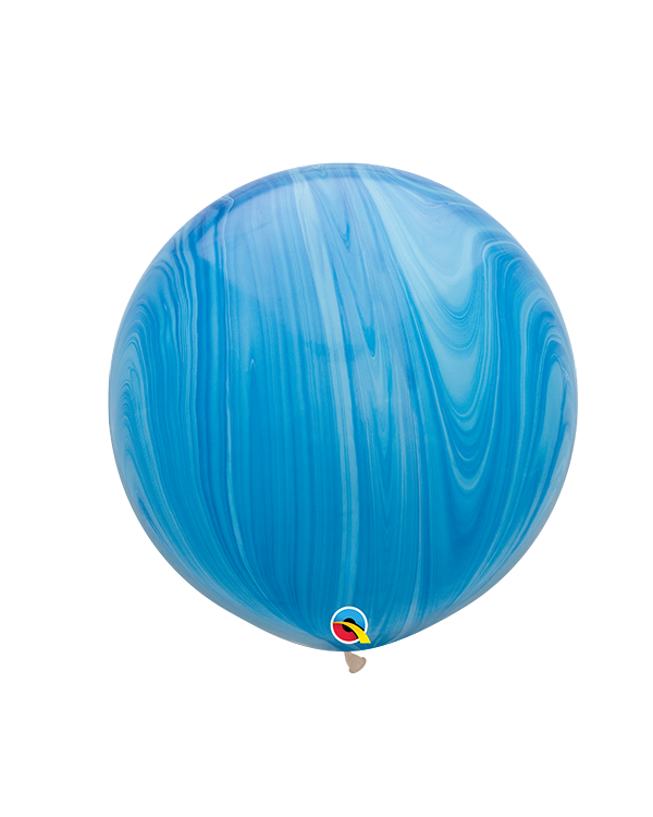 Lateksballonger (2stk): Marmorballonger - 76cm