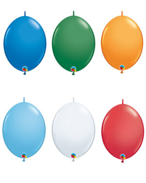 Lateksballonger (50stk): Quick Link - Flere farger (Standard) - 15cm