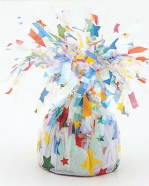 Ballongvekt: Folie - Stjerner - 175g