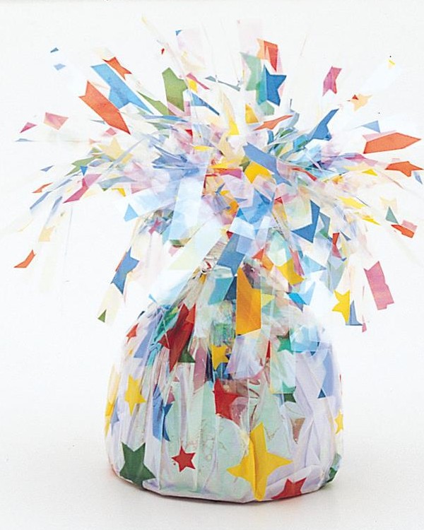 Ballongvekt: Folie - Stjerner - 175g