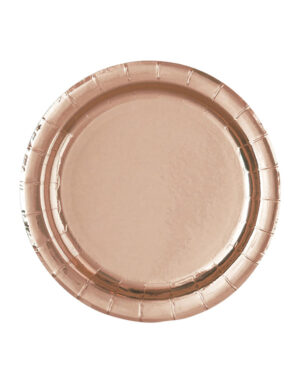 Tallerkener (8stk): Rosegull - 23cm