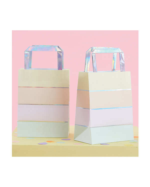 Gavepose / Godtepose (5stk): Iriserende - 26 x 9cm - Bilde 2