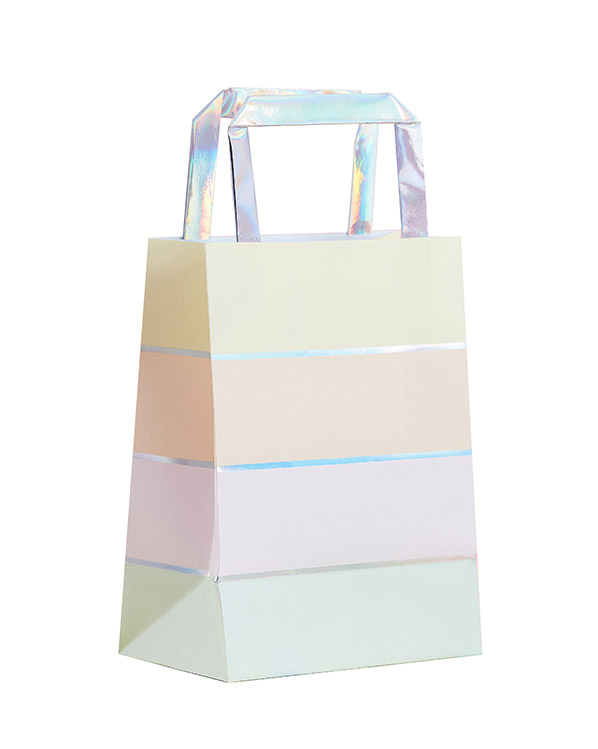 Gavepose / Godtepose (5stk): Iriserende - 26 x 9cm