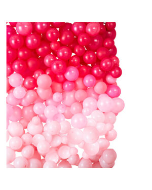 Ballongvegg Kit: 210 ballonger - 2 x 2meter