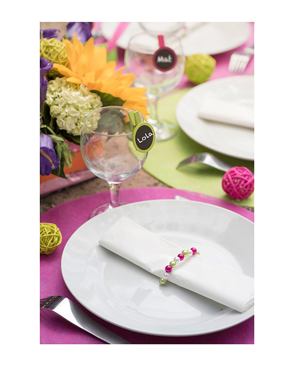 Dekorasjon (50stk): Perler - Hvit - 0,8cm - Bilde 3